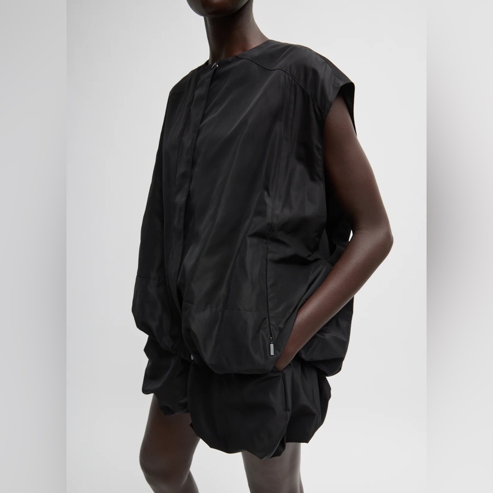 Tibi Black Sleeveless Vest